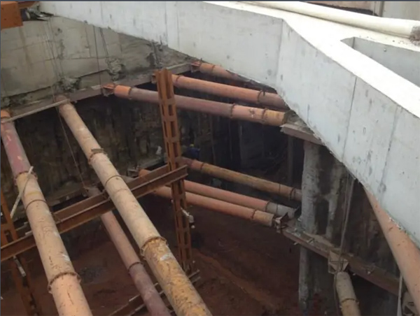 圍檁支撐施工 圍檁支撐施工